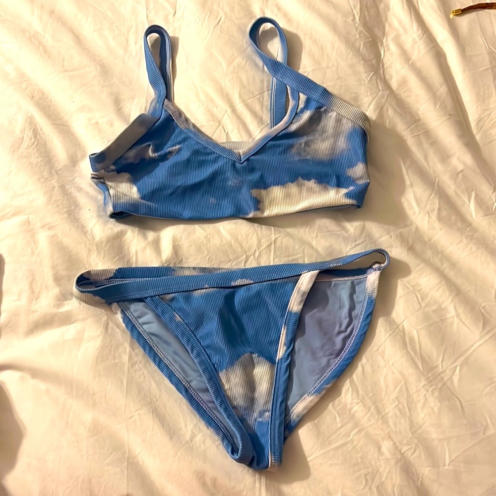 Beach riot bikini clouds size medium